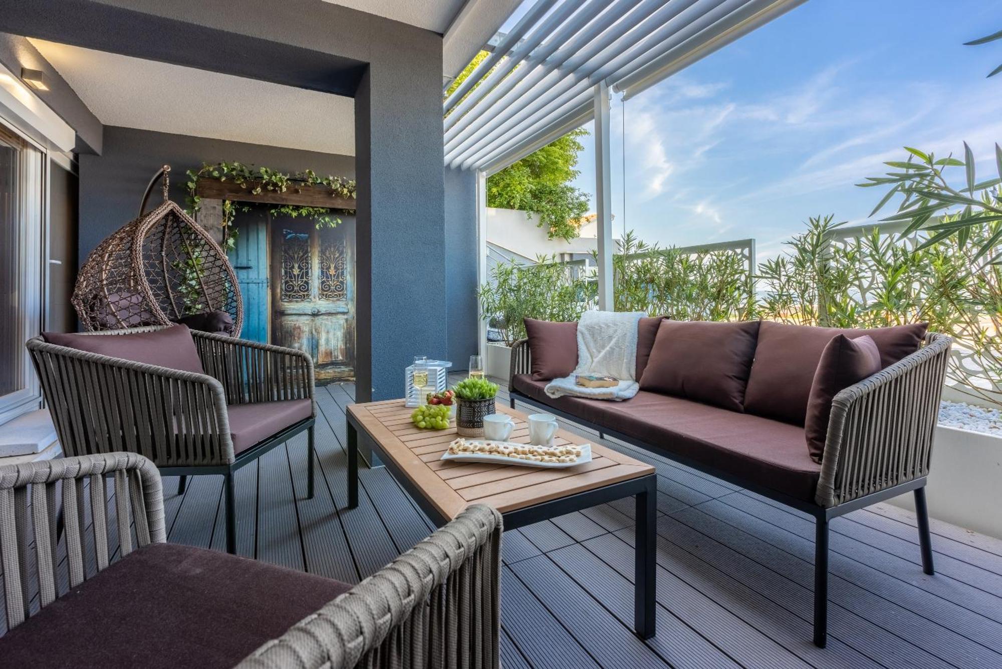 Panoramica Apartment With Whirlpool Crikvenica Eksteriør billede