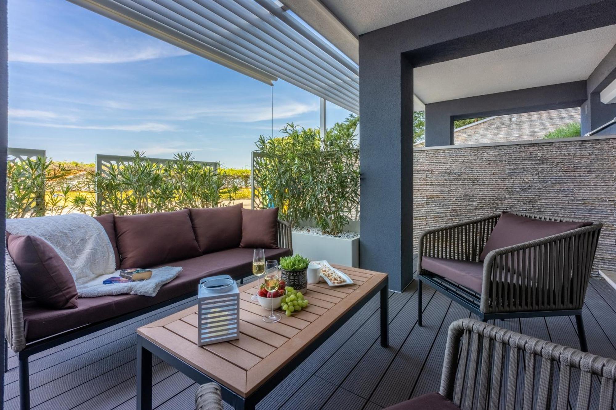 Panoramica Apartment With Whirlpool Crikvenica Eksteriør billede